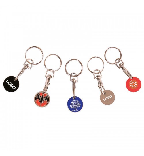 Trolley Coin Keychain
